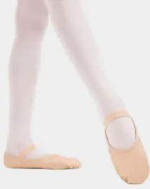 capezio-baletki-dziewczece-roz-skorzane-z-paskiem-22-jkm