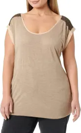 miracle-of-denim-bezowy-t-shirt-z-cekinami-na-ramionach-xl-7ba