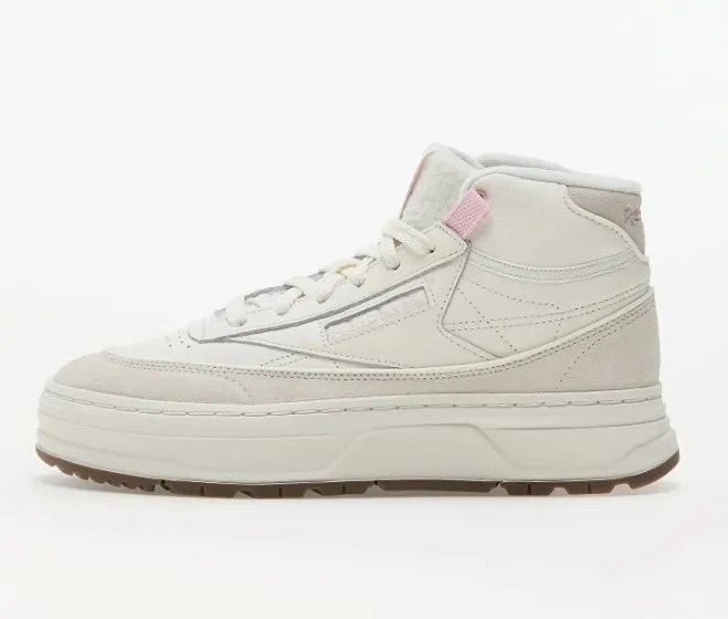 REEBOK CLUB C BUTY DAMSKIE BIAŁE SKÓRZANE WIĄZANE 38,5 3J3G6* EU 38,5 3_3