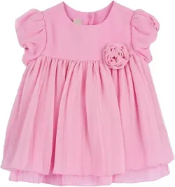 chicco-rozowa-rozkloszowana-sukienka-dziecieca-z-kwiatem-74-j9a