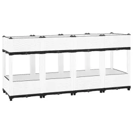 donica-ogrodowa-biala-160-x-40-x-71-cm-pp-rattanowy-styl