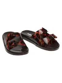melissa-klapki-casual-brazowe-z-klamra-polyskujace-37-i3a