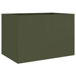 donica-stalowa-walcowana-na-zimno-62-x-40-x-39-cm-oliwkowa-zielen
