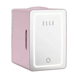 mini-lodowka-z-lusterkiem-do-makijazu-led-elle-home-esdaf01pueu-6l-fioletow