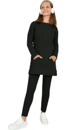 shein-komplet-dzieciecy-czarny-bluzka-spodnie-122-134cm-ljt