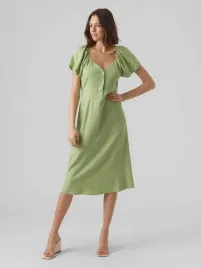 vero-moda-sukienka-midi-z-gladkim-dekoltem-i-bufiastymi-rekawami-m-6fa