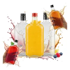 5x-butelka-klasyk-plaska-piersiowka-500ml-na-wino-nalewki-zakretka-05l