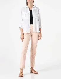 esprit-spodnie-proste-rozowe-damskie-z-paskiem-klasyczne-30-32-7ba