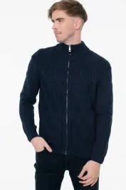 tom-tailor-granatowy-sweter-meski-na-zamek-z-warkoczami-xxxl-7ba