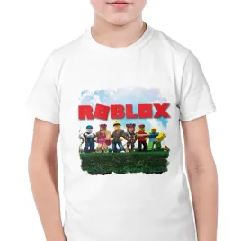 koszulka-biala-dziecieca-roblox-dla-fanow-gry-graczy-r-146