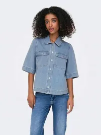 only-meska-koszula-casual-niebieska-jeans-ze-stojka-na-guziki-xl-7ca