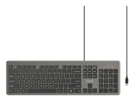unitek-slimtap-ultra-light-wired-keyboard-klawiatura-dom-biuro-usb-szary