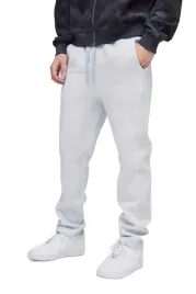 boohooman-spodnie-dresowe-meskie-szare-melanz-klasyczne-dlugie-m-z3a