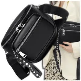 skorzana-torebka-damska-cwieki-listonoszka-crossbody-czarna-suwak-2w1-punk