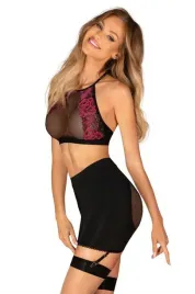 top-i-spodnica-wygodna-obsessive-rosenty-mix-m-l