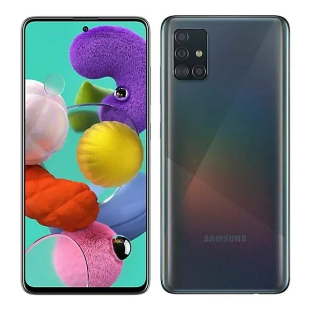Samsung Galaxy A51 4/128GB LTE AMOLED NFC A515F/DS Czarny | Stan: Dobry