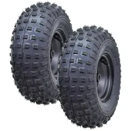 2x-kolo-kompletne-145-70-6-opona-z-felga-kolko-kostka-traktorek-wozek-atv