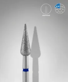 staleks-frez-diamentowy-stozek-gruszka-niebieski-expert-4-mm-12-mm-1-szt