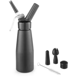 syfon-do-bitej-smietany-n2o-kitchen-line-zestaw-3-koncowki-0-5l-czarny