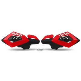 ufo-oslony-rak-handbary-arches-kolor-czerwony-z-mocowaniami-22mm