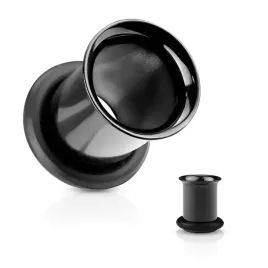 stylowy-tunel-piercing-czarny-8mm-z-o-ringiem-piercing4u