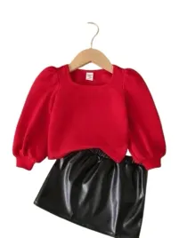 shein-czerwona-bluzka-dziewczeca-z-bufiastymi-rekawami-86-92-1hd