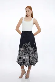 karen-millen-granatowa-spodnica-midi-z-paskiem-i-haftem-petite-34-b1f