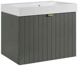 szafka-z-umywalka-60-cm-zielen-lakierowana-frezowany-front-2-szuflady-mdf