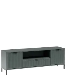 zielona-szafka-rtv-165-cm-stolik-pod-telewizor-frez-metalowe-nogi
