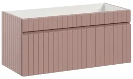 szafka-pod-umywalke-wiszaca-100-cm-szuflada-rozowa