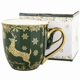 porcelanowy-kubek-swiateczny-zielono-zloty-z-reniferem-560-ml