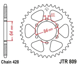 zebatka-tylna-jt-jtr809-54-suzuki-rm-100-tm-100-dr-125-tf-100-125-stalowa