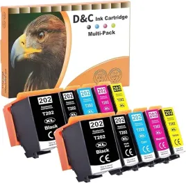 10x-tusze-202-xl-wklady-do-drukarki-epson-202-xl-czarne-i-kolorowe