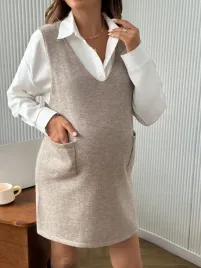 shein-bezowa-sukienka-ciazowa-z-kieszeniami-i-dekoltem-v-l-1la