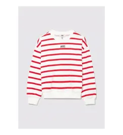 mavi-bluza-dziecieca-biala-w-czerwone-paski-z-nadrukiem-92-98-5ga
