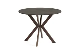 stol-rozkladany-okragly-evo-90-128-nogi-metal-braz-blat-dark-grey