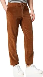 s-oliver-casual-brazowe-spodnie-z-bawelny-ze-sznurowaniem-38-38-7ca
