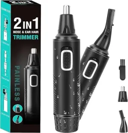 trymer-do-nosa-uszu-i-brwi-bezprzewodowy-usb-c-2w1-ipx7-dla-mezczyzn-czarny