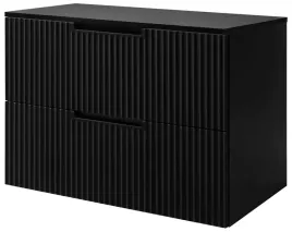 czarna-szafka-lazienkowa-vena-80-cm-z-czarnym-blatem-wiszaca-ryflowana