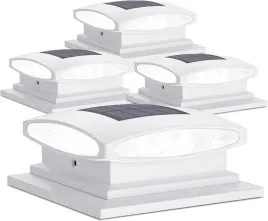 lampy-solarne-na-slupek-ogrodzeniowy-kwadratowe-4-szt-biale-2-barwy-swiatla