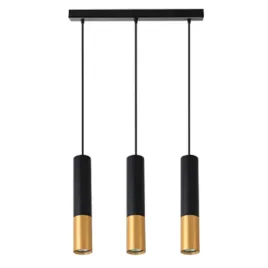 lampa-sufitowa-wiszaca-led-okragla-oprawa-3x-gu10-aluminiowa-czarna-zlota