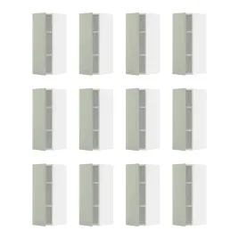 12-szt-szafka-scienna-z-polkami-bialo-zielona-30x80-cm