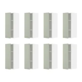 8-szt-szafka-scienna-z-polkami-bialo-zielona-30x80-cm