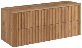 dab-craft-szafka-lazienkowa-linea-120-cm-z-blatem-wiszaca-ryflowana