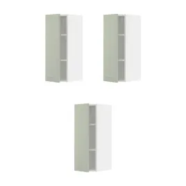 3-szt-szafka-scienna-z-polkami-bialo-zielona-30x80-cm