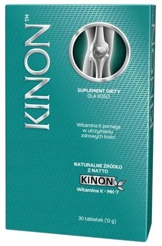 Kinon Witamina K2 MK-7 75mcg Zdrowe Kości 30 tab