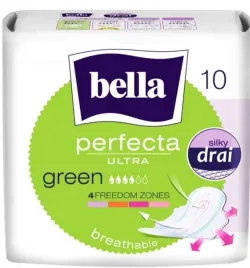 bella-perfecta-ultra-green-podpaski-higieniczne-ze-skrzydelkami-10-szt