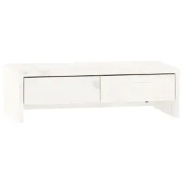 biala-drewniana-podstawka-pod-monitor-z-szufladami-50-x-27-x-15-cm