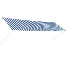 markiza-zwijana-odporna-na-uv-i-wode-niebiesko-biala-400x150-cm-stal