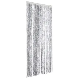 zaslona-przeciw-owadom-z-wlokna-szenilowego-bialo-szara-100x220-cm